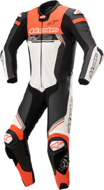 ALPINESTARS Missile Ignition v2 1-Piece Suit - Black/White/Red Fluorescent - US 46 / EU 56 3150222-1231-56
