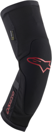 ALPINESTARS Paragon Plus Knee Guards - Black/Red - XL 1652419-13-XL