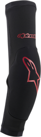 ALPINESTARS Paragon Plus Elbow Guards - Black/Red - Large 1652519-13-LG