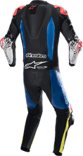Carica l'immagine nel visualizzatore di Gallery, ALPINESTARS GP Tech Suit v4 - Black/Blue/Yellow Fluorescent - US 44 / EU 54 3156822-1075-54