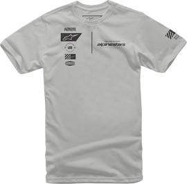 ALPINESTARS Position T-Shirt - Silver - Medium 1212-7203419-M