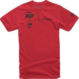 ALPINESTARS Position T-Shirt - Red - 2XL 1212-7203430-2X