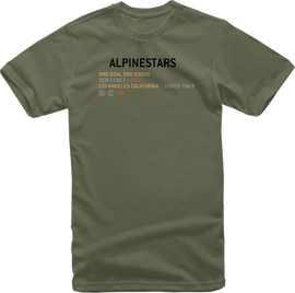 ALPINESTARS Quest T-Shirt - Green - Medium 1212-72002690-M