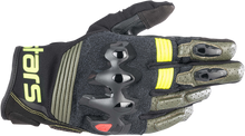 Carica l'immagine nel visualizzatore di Gallery, ALPINESTARS Halo Gloves - Forest Black/Fluo Yellow - 3XL 3504822-6085-3X