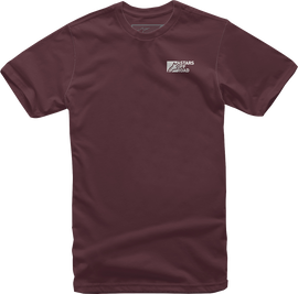 ALPINESTARS Painted T-Shirt - Maroon - Medium 1232-72224-838M