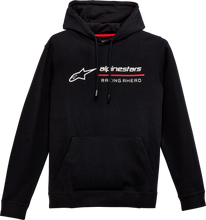 Load image into Gallery viewer, ALPINESTARS Linear Race Hoodie - Black - Medium 1232-51000-10-M