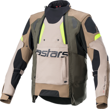 Carica l'immagine nel visualizzatore di Gallery, ALPINESTARS Halo Drystar? Jacket - Black/Sand/Yellow - 2XL 3204822-865-2X