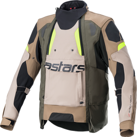 ALPINESTARS Halo Drystar? Jacket - Black/Sand/Yellow - 4XL 3204822-865-4X