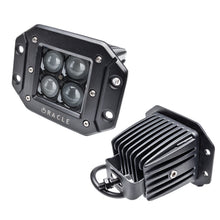 Cargar imagen en el visor de la galería, Oracle Black Series - 7D 3in W Flush LED Square Spot/Flood Light - 6000K