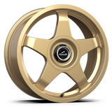 fifteen52 Chicane 18x8.5 5x100/5x114.3 35mm ET 73.1mm Center Bore Gloss Gold Wheel