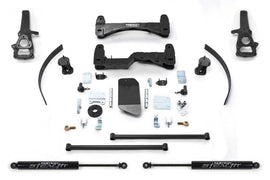 Fabtech 06-08 Dodge 1500 4WD 6in Basic System w/Stealth Shocks