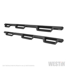 Carica l'immagine nel visualizzatore di Gallery, Westin/HDX 07-18 Chevrolet Silverado (Excl. Classic) 6.5ft. Bed Drop W2W Nerf Step Bars - Tex. Blk