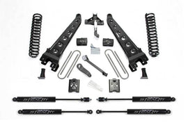 Fabtech 05-07 Ford F350 4WD 6in Radius Arm System w/Stealth Shocks