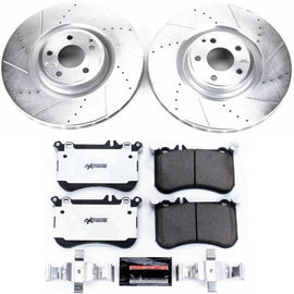Power Stop 12-18 Mercedes-Benz CLS550 Front Z26 Street Warrior Brake Kit