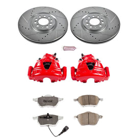 Power Stop 99-06 Audi TT Z26 Street Kit w/ Calipers - Front