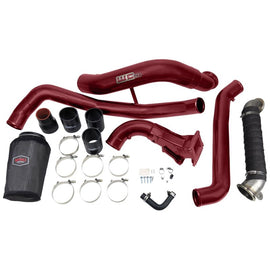 Wehrli 11-15 Chevrolet 6.6L LML Duramax High Flow Intake Bundle Kit (V-Band) - Illus Blueberry