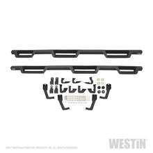 Carica l'immagine nel visualizzatore di Gallery, Westin/HDX 07-18 Chevrolet Silverado (Excl. Classic) 6.5ft. Bed Drop W2W Nerf Step Bars - Tex. Blk