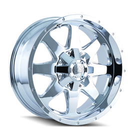 Mayhem 8040 Tank 17x9 / 6x135 BP / -12mm Offset / 106mm Hub Chrome Wheel