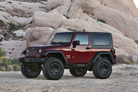 Fabtech 07-18 Jeep JK 4WD 2-Door 3in Trail System w/Perf. Shocks