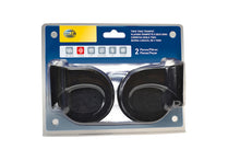 Carica l'immagine nel visualizzatore di Gallery, Hella Horn Kit Bl Blk Trumpet 12V Univ