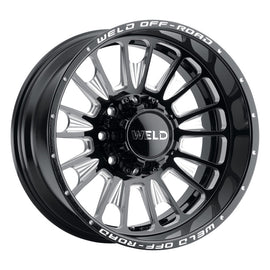 Weld Scorch 22x10 8x170 ET54 BS4.75 Gloss BLK MIL DIA 125.1
