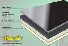 Carica l'immagine nel visualizzatore di Gallery, DEI Boom Mat Damping Material - 12in x 12-1/2in (2mm) - 2.1 sq ft - 2 Sheets
