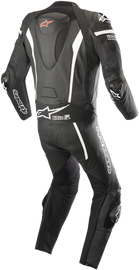 ALPINESTARS Missile 1-Piece Leather Suit - Black/Red Fluorescent/White - US 48 / EU 58 3150118-1321-58