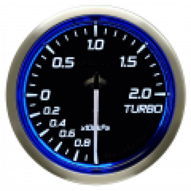 DEFI Blue Racer Turbo Gauge N2 52mm 200KPA