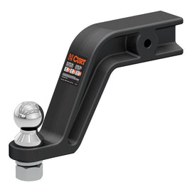 Curt Loaded Forged Ball Mount w/2-5/16in Ball (3in Shank 20000lbs 8in Drop)