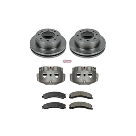 Power Stop 12-19 Chevrolet Silverado 2500 HD Autospecialty Kit w/ Calipers - Front