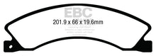 Carica l'immagine nel visualizzatore di Gallery, EBC 12+ Nissan NV 1500 Greenstuff Rear Brake Pads