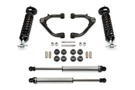 Fabtech 14-18 GM C/K1500 w/OE Alum. UCA 2in UCA System w/DL 2.5 Coilovers & Rear DL Shocks