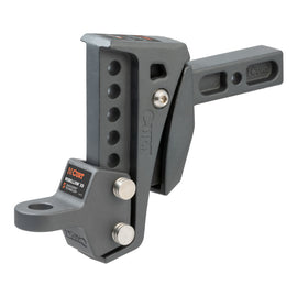 Curt Rebellion XD Adjustable Cushion Hitch Ball Mount (2in Shank 15000lbs 6-1/4in Drop)