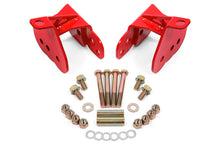 Carica l'immagine nel visualizzatore di Gallery, BMR 64-72 Chevy Chevelle Rear Control Arm Relocation Brackets - Red