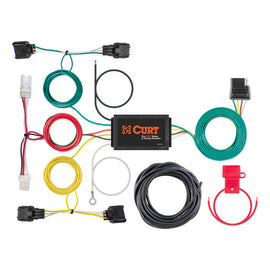 Curt 18-19 Hyundai Kona Custom Wiring Harness (4-Way Flat Output)