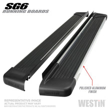 Cargar imagen en el visor de la galería, Westin Polished Aluminum Running Board 68.4 inches SG6 Running Boards - Polished
