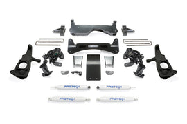 Fabtech 11-19 GM 2500HD 2WD/4WD 6in RTS System w/Perf. Shocks