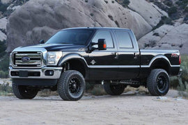 Fabtech 11-16 Ford F250 4WD 4in 4 Link System w/DL 4.0 Coilovers & Rear DL Shocks