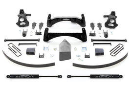 Fabtech 07-13 GM C1500 2WD w/o Autoride 6in Basic System w/Stealth Shocks