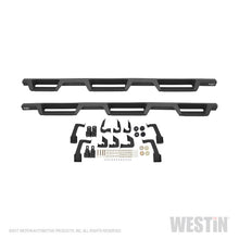 Cargar imagen en el visor de la galería, Westin 14-18 Chevrolet Silverado 1500 DC 6.5ft Bed HDX Drop W2W Nerf Step Bars - Tex. Blk