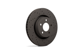 Hawk Talon 2007 Mazda 3 i Drilled and Slotted Rear Brake Rotor Set