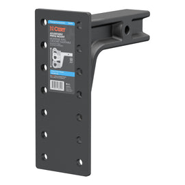 Curt Adjustable Pintle Mount (2-1/2in Shank 20000lbs 12-1/2in High 10-3/4in Long)