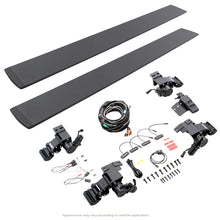 Cargar imagen en el visor de la galería, Go Rhino 21-23 Ford Bronco 4dr E-BOARD E1 Electric Running Board Kit (No Drill) - Tex. Blk