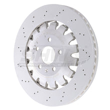 Cargar imagen en el visor de la galería, SHW 18-21 Audi TT Quattro 2.0L Front Drilled-Dimpled Lightweight Brake Rotor