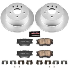 Cargar imagen en el visor de la galería, Power Stop 13-18 Lexus ES300h Rear Z17 Evolution Geomet Coated Brake Kit