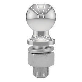 Curt 2-5/16in Trailer Ball (1-1/4in x 2-3/4in Shank 20000lbs Chrome)