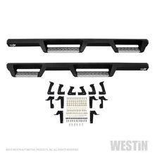 Cargar imagen en el visor de la galería, Westin 07-18 Jeep Wrangler JKU 4dr. HDX Stainless Drop Nerf Step Bars - Tex. Blk