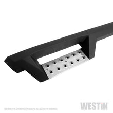 Carica l'immagine nel visualizzatore di Gallery, Westin 14-18 Chevrolet Silverado 1500 DC 6.5ft Bed HDX Stainless Drop W2W Nerf Step Bars - Tex. Blk