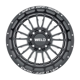 Weld Scorch 22x10 8x170 ET54 BS4.75 Gloss BLK MIL DIA 125.1