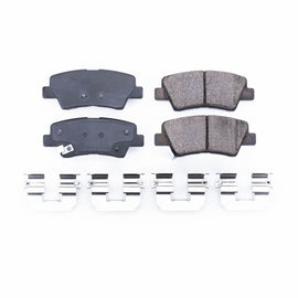 Power Stop 16-19 Hyundai Tucson Rear Z17 Evolution Ceramic Brake Pads w/Hardware